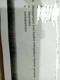 Umpan Bola Basket Merupakan Bentuk Gerakan Brainly Co Id