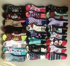 Ebay Ad 10 Pairs Random Color Vans Women S Super No Show Socks Cute Socks No Show Socks Pink Socks