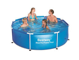 Piscine Bestway Ronde Tubulaire 2 44m X 0 61m