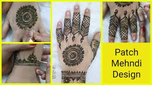 Mesmerizing punjabi mehendi designs to adorn: Patch Mehndi Design Tutorial Viral Lifestyle Youtube