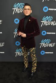 Actor Hank Chen Arrives For The Good Trouble Premiere At The Palace Actors Premiere Chen