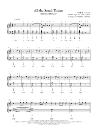 Explore 1 meaning and explanations or write yours. All The Small Things By Blink 182 Piano Sheet Music Rookie Level Piano Sheet Music Sheet Music Piano