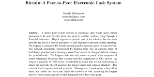 Currency bitcoin and the underlying blockchain technology 7. How Bitcoin S Peer To Peer Cash System Was Revealed 11 Years Ago Featured Bitcoin News