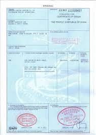When we are talking about prove something and prove someone's ability and prove of the original product, we need to show the the easiest way of agreement can be supported by attesting a certificate of the imported product's originating status. Certificate Of Origin Wikipedia