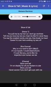 Melanie auditioned for the american television vocal talent show the voice and became a. Melanie Martinez Show Tell Without Internet For Android Apk Download
