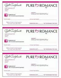 Free files for pure romance sister consultants! Pure Romance Gift Certificates Pure Romance Pure Romance Consultant Business Pure Romance Party