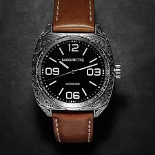 Timepieces Magrette Timepieces Leather Watch Bands Tan Leather Strap Time Piece