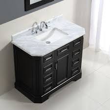Maybe you would like to learn more about one of these? Home Decorators Collection Bristol 42 In Vanity In Black With Marble Vanity Top In Carrara White Pebristol42b The Home Depot Marble Vanity Tops Bathroom Vanity Black Vanity