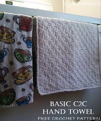 It's a beautiful little design for a bath towel. Basic C2c Hand Towel Free Crochet Pattern Eyeloveknots