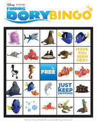 Http Www Artsyfartsymama Com 2016 06 Free Printable Finding Dory Bingo Html Dory The Incredibles Finding Dory