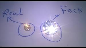Diamond Test Real And Fake - Youtube