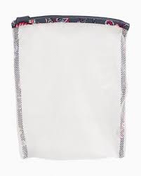 After consulting with some of my vera friends it was decided that the best way to wash them was with some distilled vinegar. Vera Bradley Mesh Wash Bag In Felicity Paisley The Paper Store