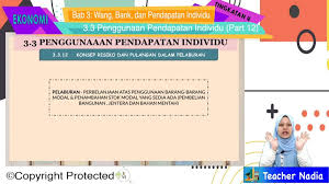 Data tersebut diperoleh dari badan pusat statistik, bank indonesia, dan kementerian perdagangan. Topik 03 Wang Bank Dan Pendapatan Individu Page 2 Jom Tuisyen
