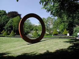 Abstract sculptures are often symbolic of a nonrepresentational idea, emotion, or occurrence. The Sculpture Garden Museum Abteiberg