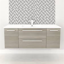 Cutler Kitchen Bath Silhouette Collection 48 Wall Hung Vanity With Top Wall Hung Bathroom Vanities Single Bathroom Vanity Wall Hung Vanity