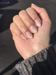 Nails semilac | pink gel nails, bright summer nails. Ombre Almond Nails Short Novocom Top