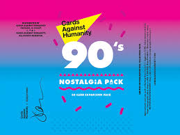 90s nostalgia pack (english edition) (2014) $18. Cards Against Humanity 90s Nostalgia Pack Cards Against Humanity Puzzle Warehouse