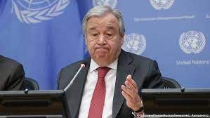 António manuel de oliveira guterres, ɐ̃ˈtɔnju ɡuˈtɛʁɨʃ) — девятый генеральный секретарь оон. Un S Antonio Guterres Warns Of Global Wind Of Madness News Dw 04 02 2020