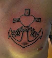 Commonly seen as a religious symbol, the cross can actually symbolize a variety of. 100 Cross Heart Tattoo Design Png Jpg 2021