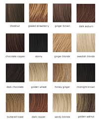 Chart Of Hair Colors Hairstyle Blog