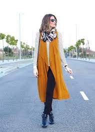 Fashion Blog By Clara Moda Estilo Chalecos Largos Ropa