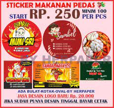 Kemasan memang seolah menjadi etalase sakaligus buku manual dari produk yang ada di dalamnya. Stiker Makanan Pedas Stiker Seblak Stiker Sambal Stiker Logo Produk Stiker Bumbu Stiker Makanan Shopee Indonesia