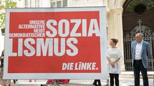 Von den mobilen großflächenplakaten seien bis mitte august 43 stück durch vandalismus. Sozialismus Debatte Sachsens Linke Kritisiert Wahlkampf Botschaft Der Cdu
