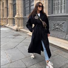 In this season, when you come to a trench coat, you shouldn't miss this one, it's camel, long sleeves, lapel collar and belt design, which make it looks more formal and casual. Zara Jackets Coats Zara Lapel Collar Wool Belted Coat Black 898744 Poshmark