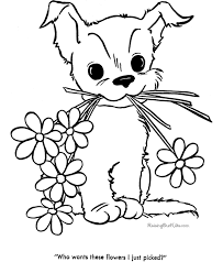 Plus, the puppy color pages also help. Cute Puppy Pictures To Color 085 Puppy Coloring Pages Dog Coloring Book Mothers Day Coloring Pages
