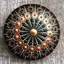 Amazing Mandala Dot Painting Patterns On Stones By Lina West Stone Art Painting Mandala Painted Rocks Rock Painting Patterns