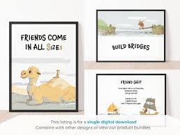 Friendship Device Wallpaper, Sailboat Illustration, Desktop Background,  Colorful Pirate Inspirational Poem for Child Instant Download