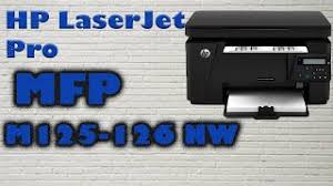 توسيع مدى الوصول إلى المطبوعات. How To Install Hp Laser Jet Pro Mfp M125 126 Printer On A Wireless Network In Laptop Computer Youtube