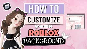 10 aesthetic roblox outfits for ladies cqctux. How To Customize Your Roblox Background For Free Aesthetic Roblox Profile Youtube