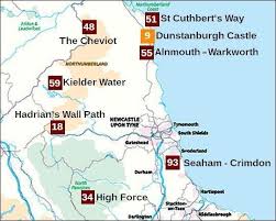 De muur van hadrianus moest de noordelijke barbaren buiten het romeinse rijk houden. Mooiste Dagwandelingen Engeland