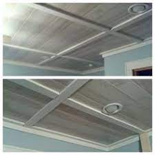Diy faux beams ceiling makeover | plank over popcorn ceilings faux shiplap. 45 Popcorn Ceiling Makeover Ideas Popcorn Ceiling Ceiling Home Remodeling