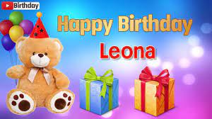 Collection of pictures for happy birthday congratulations with name leona. Happy Birthday Leona Youtube