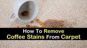 6 Incredibly Easy Ways To Remove Coffee Stains From Carpet In 2020 Coffee Stain Removal Clean Coffee Stain Stain Remover Carpet