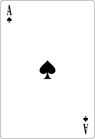 Also, couple of other idioms (using the word straight): Ace Of Spades Wikipedia