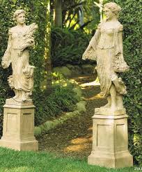 Pin By Felipeeee On Beautiful Exteriors Garden Statues Landscape Design Statuary
