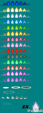 Dbz effects sprite sheet, hd png download is free transparent png image. Wallpapers Sprite Aura Re Personagens Pixel Sprites Personagens
