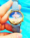 Vintage Dancing Shirley Temple Watch w/ Button & Paperwork | eBay