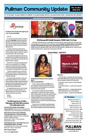 Pullman Community Update April 2019 by Carol Cooper