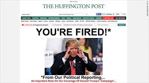 In 2015 the huffington post became part of verizon after the communications company bought aol. Huffington Post Stories To Come With Note Calling Trump A Racist And Liar