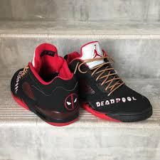 Image Result For Deadpool And Nike Air Jordans Foams Shoes Nike Jordans
