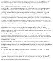 The supreme court threw the issue of who should collect sales and use taxes on interstate commerce back into the lap of congress. Solved Internet Sales Tax A 50 State Guide To State Laws Chegg Com