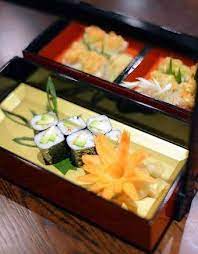 Zen Sushi Bentou Box Japanese Sushi Sushi Bar Teppanyaki