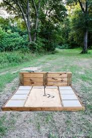 The tradition has acquired a good deal of cheer down through the centuries and today horseshoes have become part of a fun home decor trend. Ultimate Diy Horseshoe Pit Build Plans Houseful Of Handmade