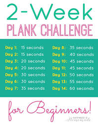 2 Week Plank Challenge To Kick Off Our 8 Week Beginner Fitness Jumpstart Fitnessjumpstart Fitness Healt Workout For Beginners Easy Workouts Plank Challenge