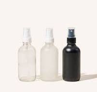 4oz / 118ml frosted glass fine mist spray bottle