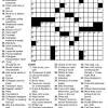 Our crossword puzzles are free to download for personal use, so print as many copies as you need for your noncommercial purposes, and enjoy! 1